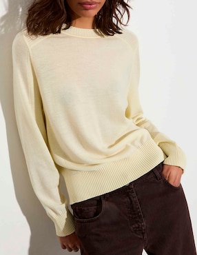 Suéter Max&Co cuello redondo para mujer