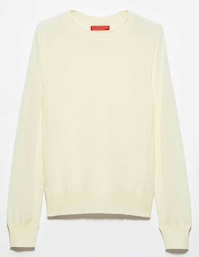 Suéter Max&Co cuello redondo para mujer