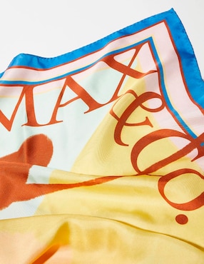 Mascada Max&Co con estampado logo para mujer