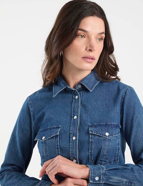 Camisa Max&Co de algodón manga larga para mujer