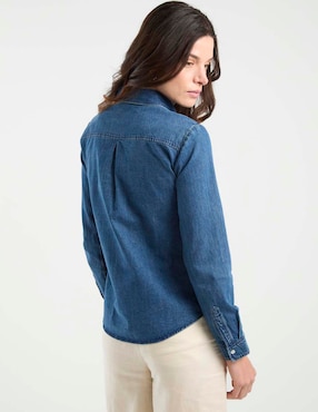 Camisa Max&Co de algodón manga larga para mujer