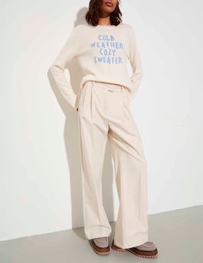 Pantalón relaxed Max&Co slim para mujer