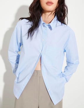 Camisa Max&Co de algodón manga larga para mujer