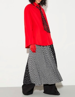 Pantalón relaxed Max&Co wide leg para mujer