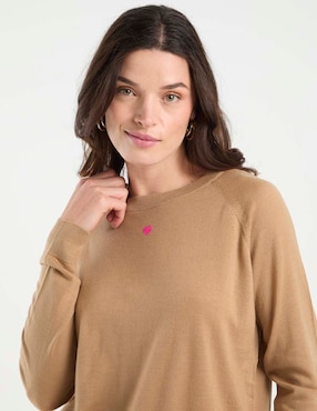 Suéter Max&Co cuello redondo para mujer