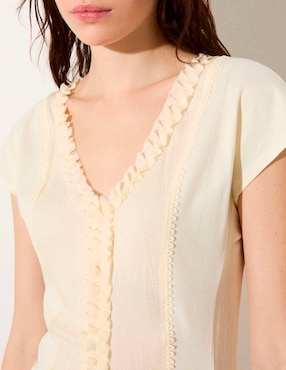 Blusa Max&Co manga corta para mujer