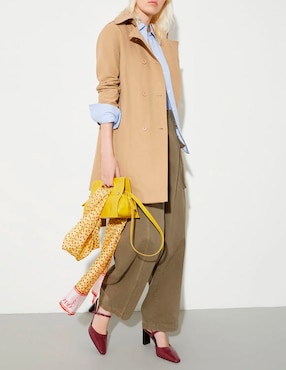 Gabardina con bolsillos Max&Co para mujer