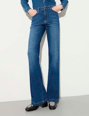 Jeans flare cintura media Max&Co para mujer