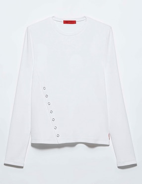 Blusa Max&Co manga larga para mujer