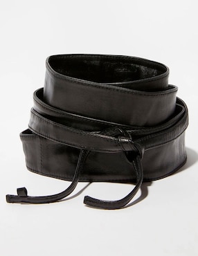 Cinturón Max&Co de piel para mujer