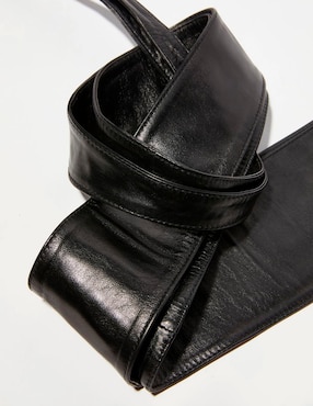 Cinturón Max&Co de piel para mujer