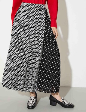 Falda larga Max&Co cintura alta
