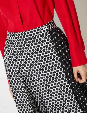Falda larga Max&Co cintura alta