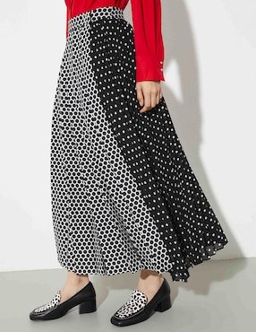Falda larga Max&Co cintura alta