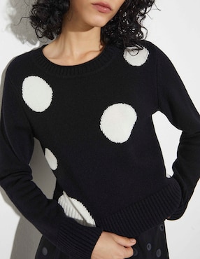 Suéter Max&Co cuello redondo para mujer