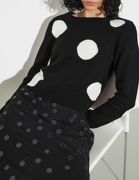 Suéter Max&Co cuello redondo para mujer