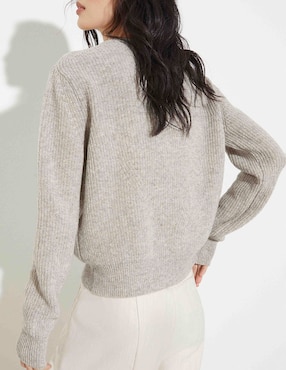 Suéter Max&Co cuello redondo para mujer