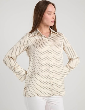 Camisa Pennyblack manga larga para mujer