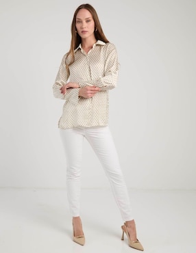 Camisa Pennyblack manga larga para mujer