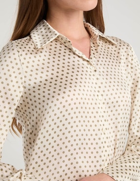 Camisa Pennyblack manga larga para mujer