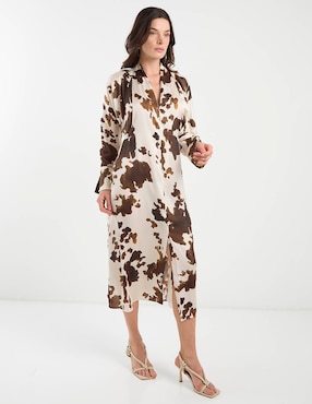 Vestido midi casual Pennyblack para mujer