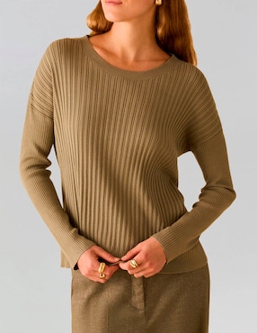 Suéter Pennyblack cuello redondo para mujer