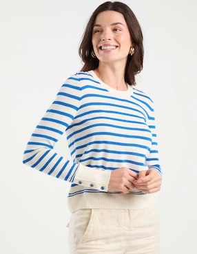 Suéter Pennyblack cuello redondo para mujer
