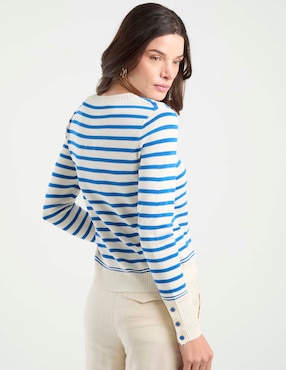 Suéter Pennyblack cuello redondo para mujer