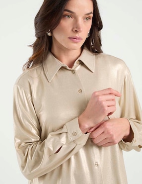 Camisa Pennyblack manga larga para mujer