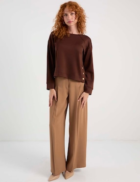 Pantalón relaxed Pennyblack amplio para mujer
