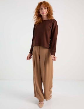 Pantalón relaxed Pennyblack amplio para mujer