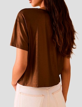Blusa Pennyblack manga corta para mujer
