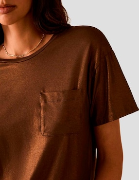 Blusa Pennyblack manga corta para mujer