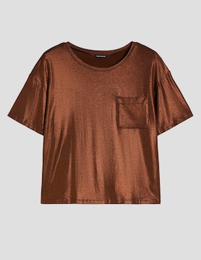 Blusa Pennyblack manga corta para mujer