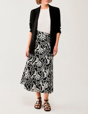 Falda midi Pennyblack a la cintura