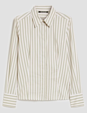 Camisa Pennyblack de algodón manga larga para mujer