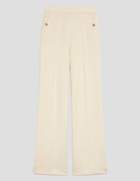 Pantalón plisado Pennyblack palazzo para mujer