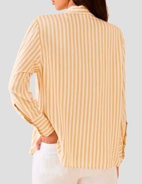 Camisa Pennyblack de algodón manga larga para mujer