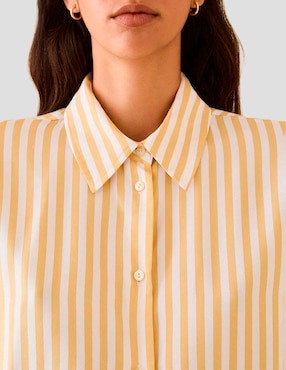 Camisa Pennyblack de algodón manga larga para mujer