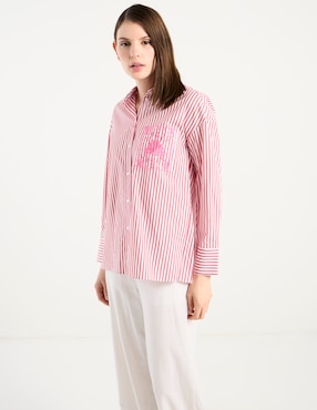 Camisa Pennyblack de algodón manga larga para mujer