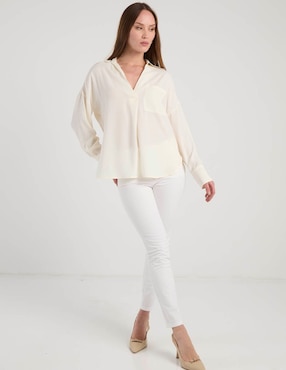 Blusa Pennyblack manga larga para mujer