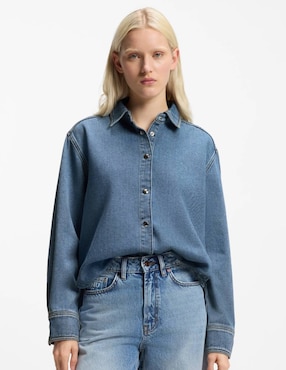 Blusa Hugo manga larga para mujer