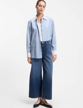 Jeans amplio cadera Hugo para mujer