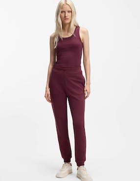 Pants regular Hugo con elástico para mujer