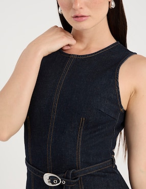 Vestido midi casual Hugo para mujer