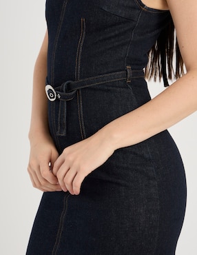 Vestido midi casual Hugo para mujer