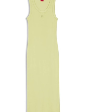 Vestido midi casual hugo para mujer