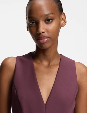 Vestido midi casual Hugo para mujer