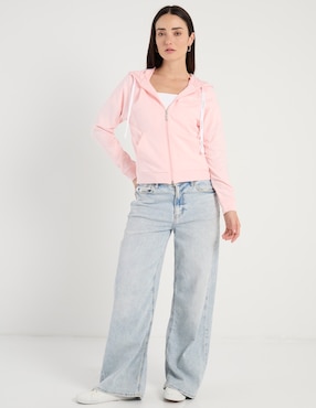 Sudadera con capucha y bolsa Hugo para mujer