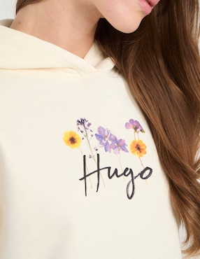 Sudadera con bolsa canguro Hugo para mujer
